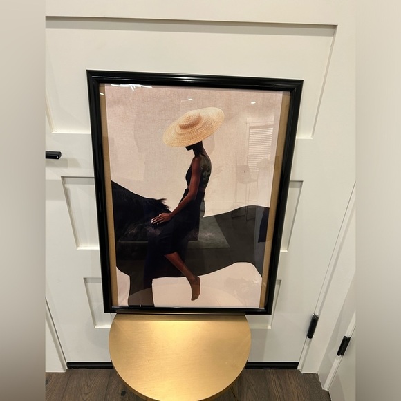 Stunning African American woman Elegant Equestrian Canvas unframed print New - Picture 7 of 13